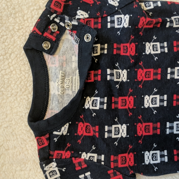 *4/$20* Old Navy Baby Bodysuit two pack size 0-3 month short sleeve - Picture 5 of 8